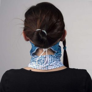 Betelné nano šátky s membránou UNIsex, modré pixely