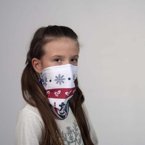 Betelné nano šátky s membránou UNIsex, vánoční výšivka