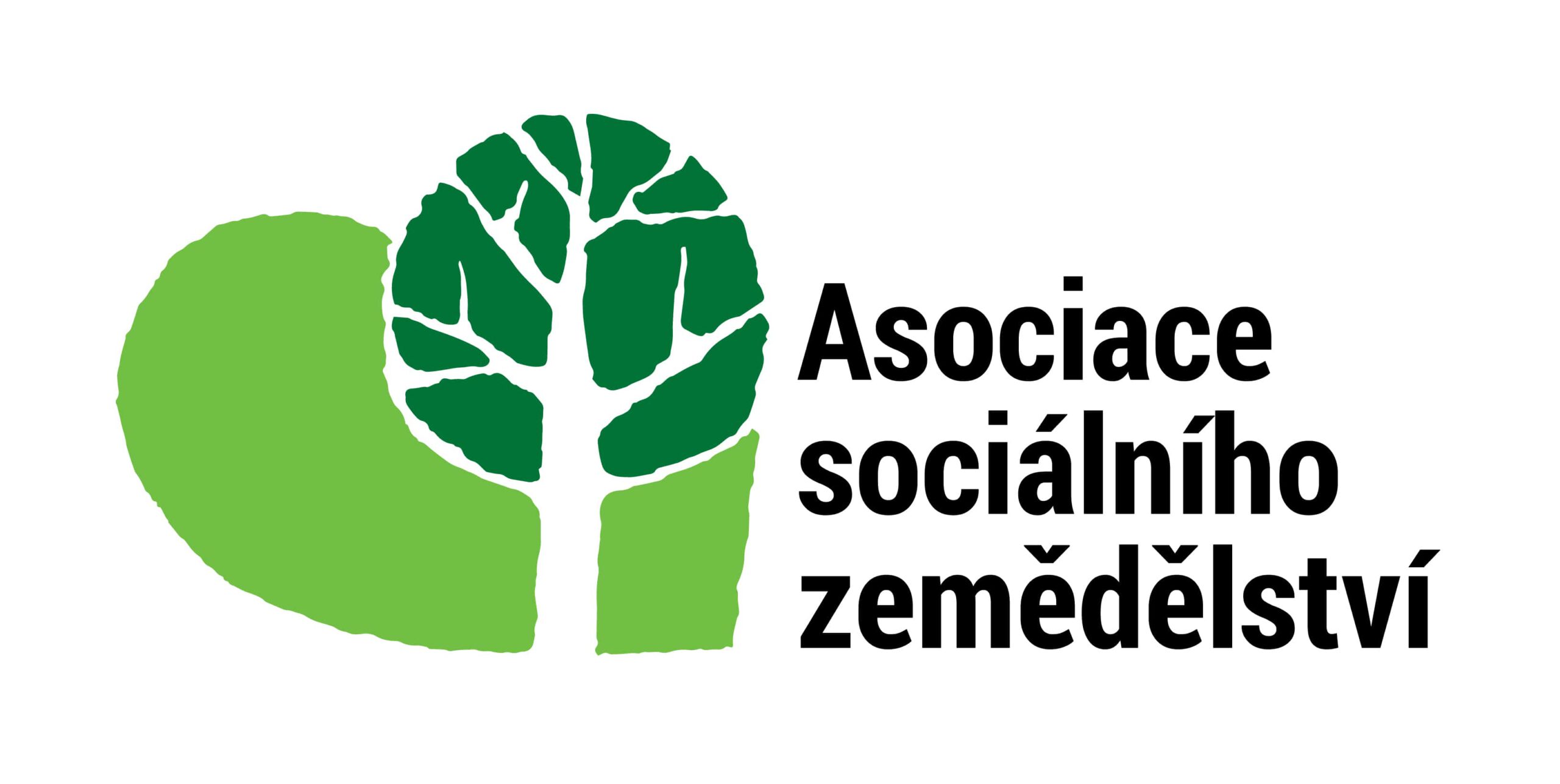 Asociace sociálního zemědělství logo