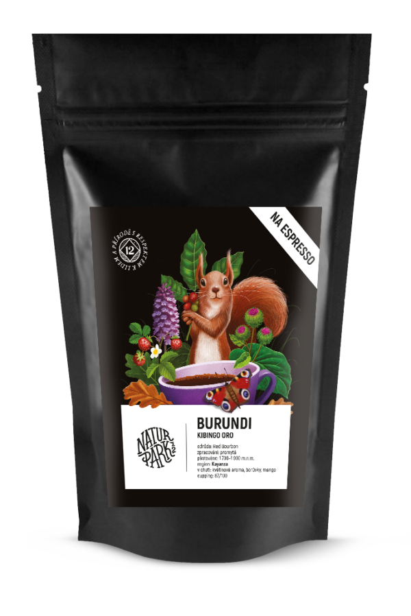 Burundi Kibingo Oro na espresso 500 g
